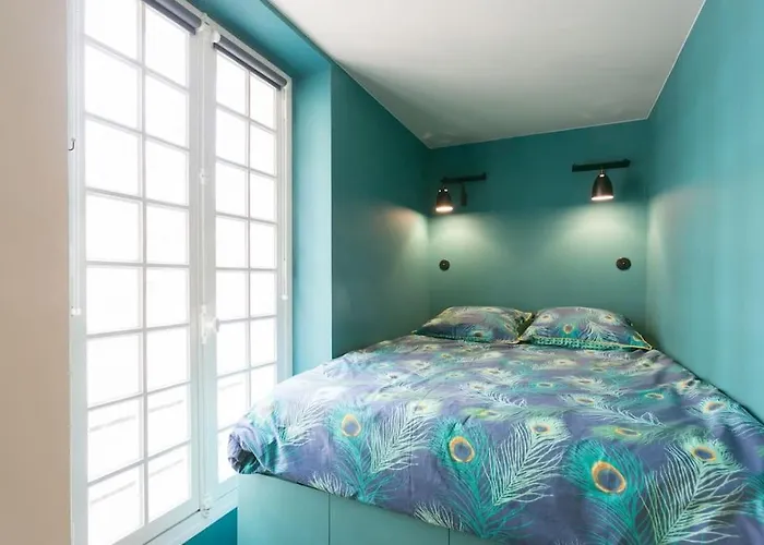 Romantic Brand New Suite In Central Paris, Bathroom, Kitchen